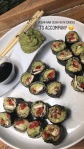 Sushi rolls vegan